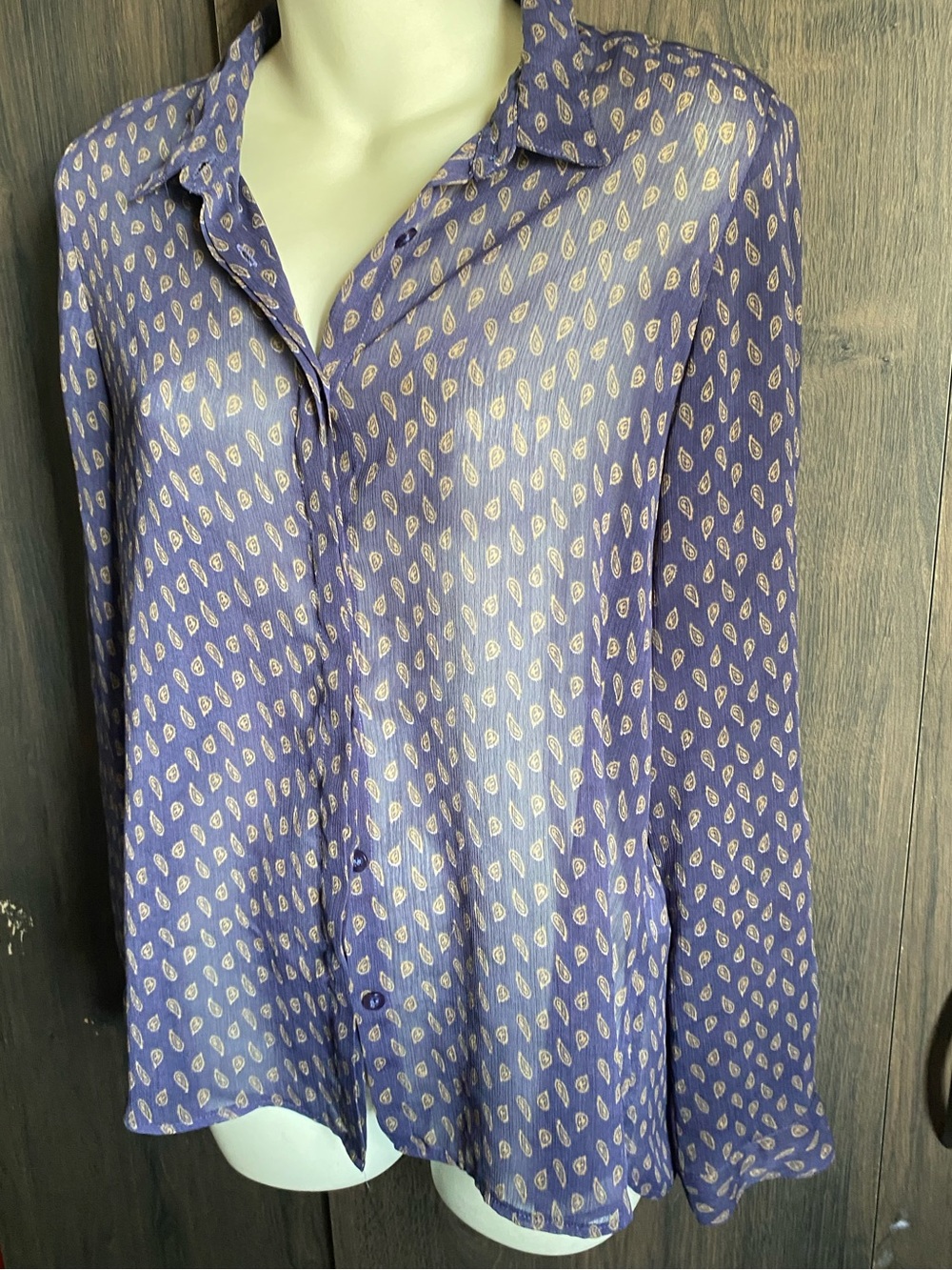 Seven seven  print button Down Shirt